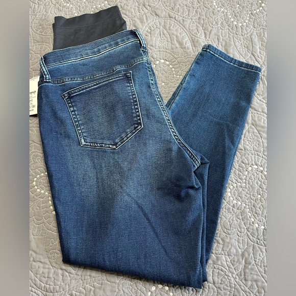 Sonoma Maternity Dark Blue Jeggings NWT Size 16 Maternity - Picture 1 of 9